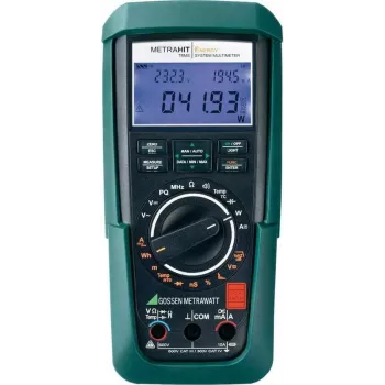 GOSSEN METRAWATT METRAHIT Energy Digital Handheld Multimeter DAkkS Calibrated CAT III 600 V, CAT IV 300 V (M249A)