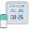 Gosund S6 Smart Wi-Fi Temperature and Humidity Sensor with LCD Display, Tuya Compatible