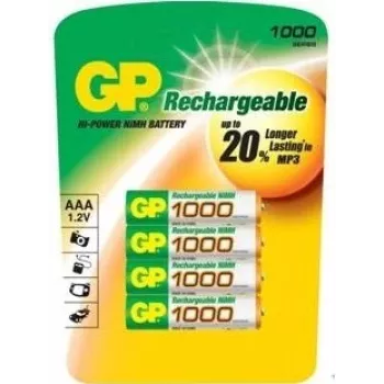 GP Batteries GP10AAAHC-B4A NiMH 1/3 AAA 170 mAh Rechargeable Battery (1-Pack)
