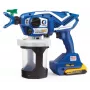 Graco Ultramax Cordless Airless Handheld Paint Sprayer Kit with 2x DeWalt 2.0Ah Batteries, Charger, and Tool Bag