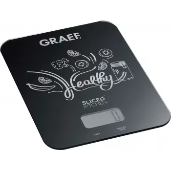 Graef KS202EU DeliKitchen Digital Kitchen Scale Black