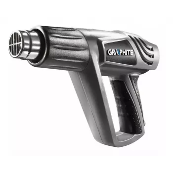 Graphite 2000W Heat Gun with 3 Temperature Settings and Carrying Case