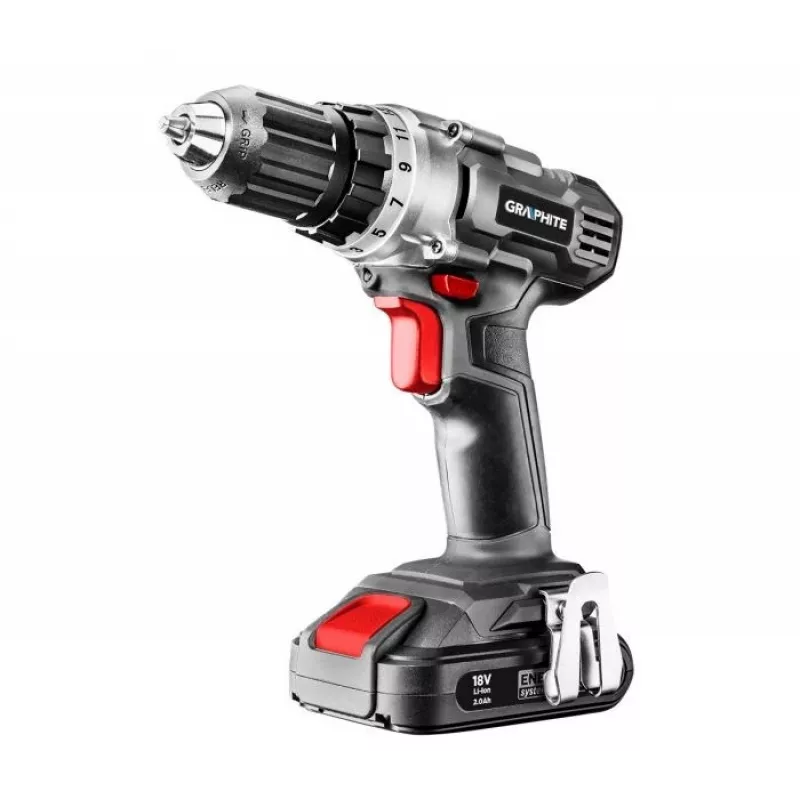 GRAPHITE 58G000 Keyless Drill Driver Energy+ 18V 1250 RPM