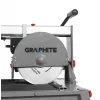 Graphite 59G892 Electric Tile Cutter 1500W, 250mm Blade, 1200mm Cutting Length, Table 1230x460mm