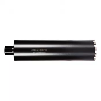 GRAPHITE Diamond Core Drill Bit 112 mm x 450 mm M22 for 58G540 Rig, Laser-Welded Segments, Wet/Dry