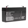 Green Cell AGM VRLA 6V 1.2Ah Maintenance-Free Battery for Alarm Systems, Cash Registers, Toys