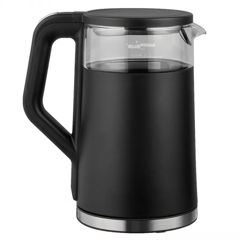GREENBLUE Cordless Kettle GB670 B 1.7L 2200W Black/Silver