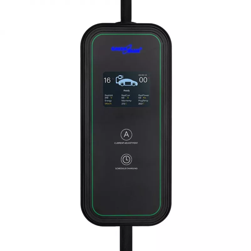 GreenBlue GB1100 Portable EV Charger Type 2 11 kW 3-Phase 16 A 6.8 m Cable IP65