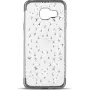 GreenGo Samsung Galaxy S7 Edge G935 TPU 3D Stars Silver Case
