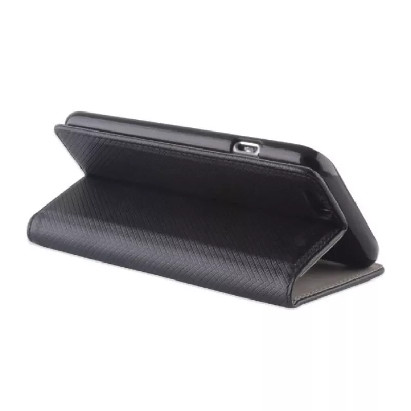 GreenGo Samsung Galaxy Xcover 3 Smart Magnet Flip Case Black