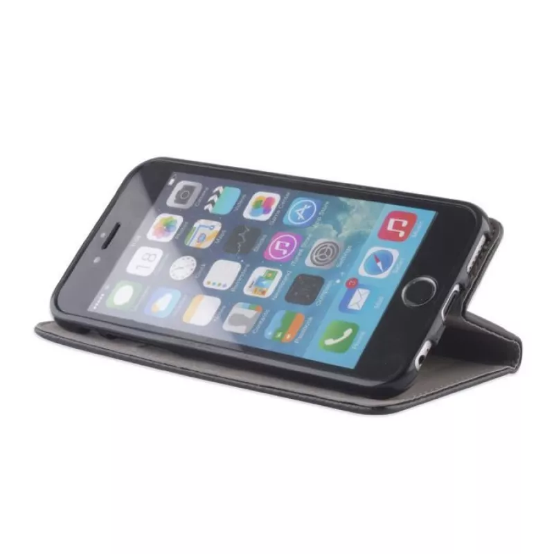GreenGo Samsung Galaxy Xcover 3 Smart Magnet Flip Case Black