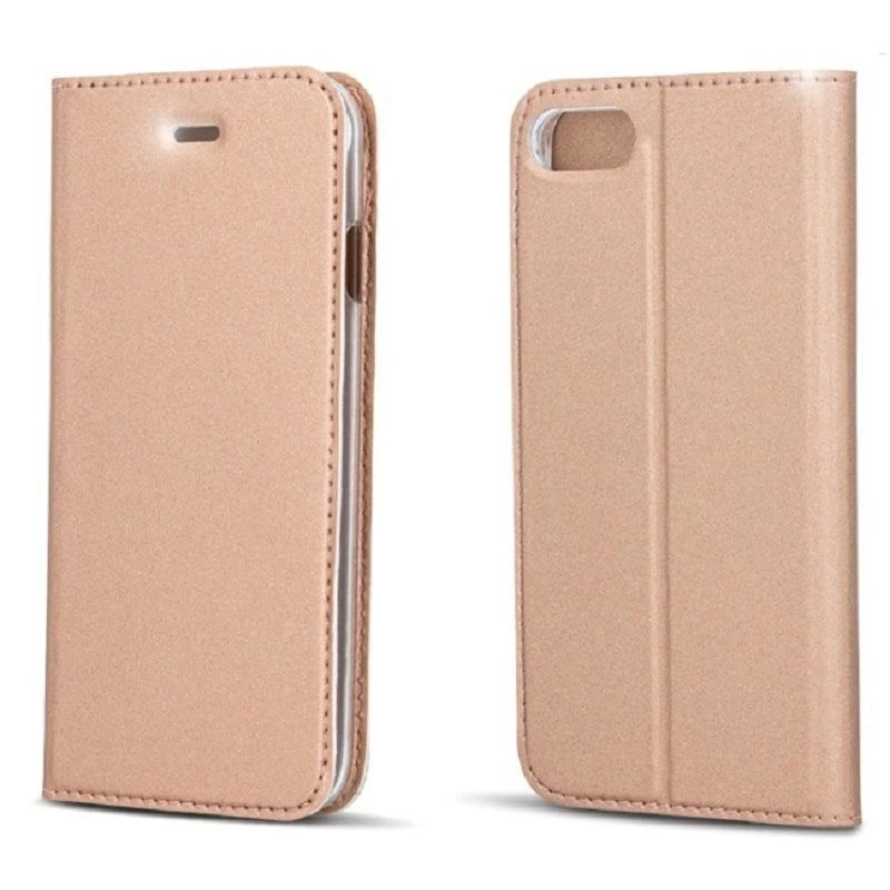 GreenGo Sony Xperia E5 Smart Premium Flip Case Rose Gold
