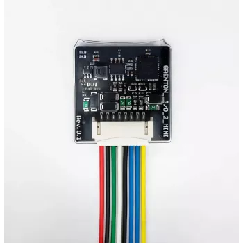GRENTON DIGITAL IN MINI Flush TF-Bus v3 Digital Input Module – 4 Dry Contact Inputs, 24V DC, IP20, 40x40x19mm