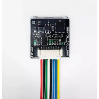 GRENTON DIGITAL IN MINI Flush TF-Bus v3 Digital Input Module – 4 Dry Contact Inputs, 24V DC, IP20, 40x40x19mm