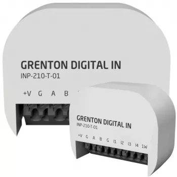 GRENTON Digital Input Module (4 Inputs) / Supports 1-Wire / Flush-Mount / TF-Bus