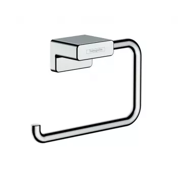 GROHE AddStoris Toilet Paper Holder with Cover Chrome Wall-Mounted
