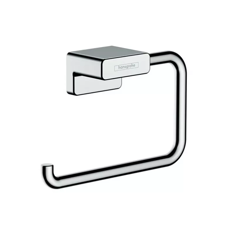 GROHE AddStoris Toilet Paper Holder with Cover Chrome Wall-Mounted