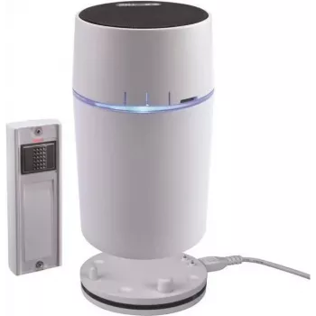 Grothe 43580 Wireless Gong Complete Set with Nameplate
