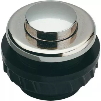 Grothe 62026 Doorbell Push Button Surface Mount White