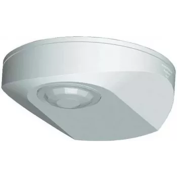 Grothe 94500 Ceiling-Mount 360° PIR Motion Detector, White