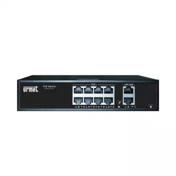 Grothe SWI 3000/402 EDGE-S 10-Port Gigabit PoE+ Managed Switch, 8x PoE+ 130W, 2x SFP