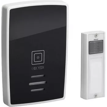 Grothe Wireless Doorbell Set with Nameplate 43252