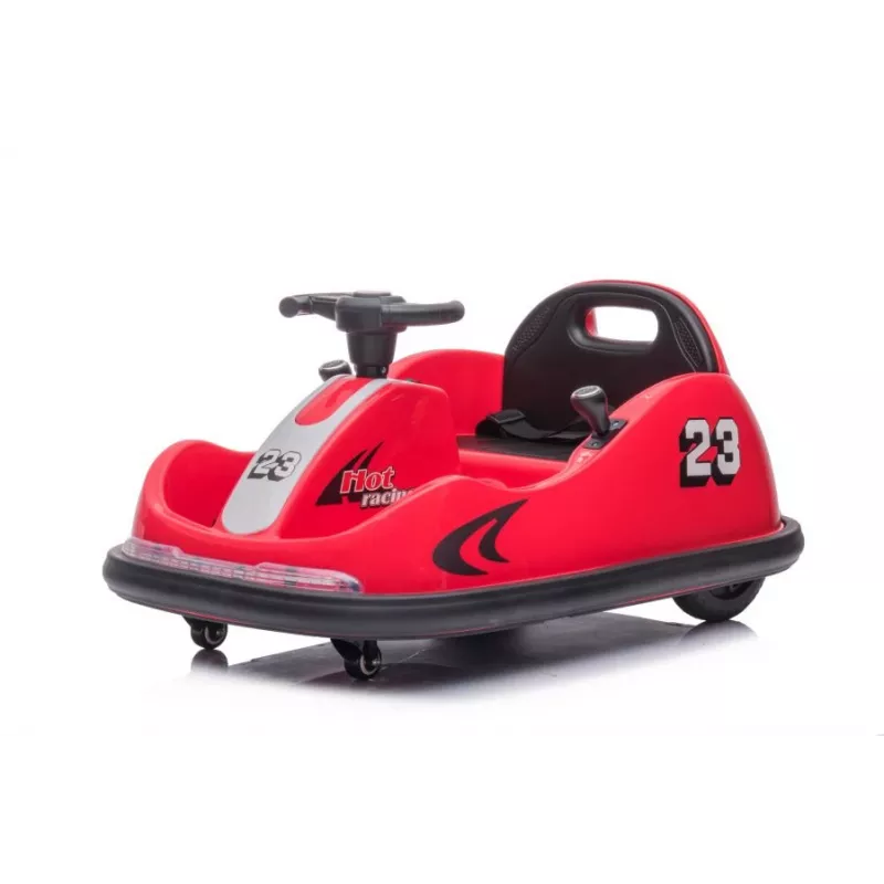 GTS1166 Battery-Powered Vehicle with LED Lights and Remote Control, Red