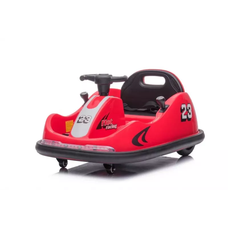 GTS1166 Battery-Powered Vehicle with LED Lights and Remote Control, Red
