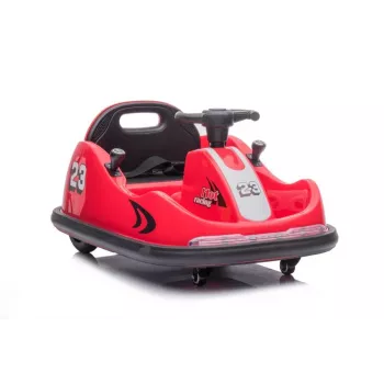 GTS1166 Battery-Powered Vehicle with LED Lights and Remote Control, Red