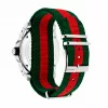GUCCI Men's Watch YA136209A 45mm Swiss Quartz Stainless Steel Rubber Black
