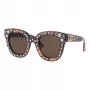 GUCCI Women's GG0116S-003 Cat Eye Sunglasses Havana Brown Gradient 49mm
