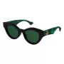 Gucci Women's Sunglasses GG0957S-001 Black Square Frame Grey Lens 54mm