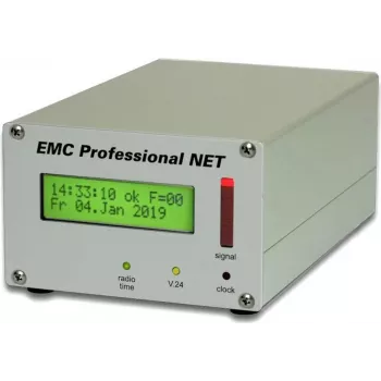 GÜDE 3001 Industrial DCF77 NTP Time Server with DIN Rail Mount and PoE