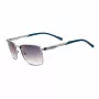 GUESS GF00018-6008C Men's Rectangular Sunglasses - Black Frame Grey Tinted Lenses UV400