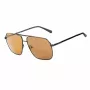 GUESS GF00060-6001E Men's Rectangular Sunglasses Black Smoke Tint 60/13/140 mm