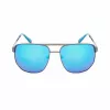 Guess GF00061-6106X Men's Sunglasses, Black Frame, Grey Lens, 61 mm