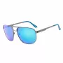 Guess GF00061-6106X Men's Sunglasses, Black Frame, Grey Lens, 61 mm
