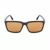GUESS GF00062-5901E Men's Square Sunglasses - Black Frame, Grey Lens, 59mm