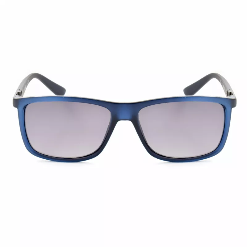 GUESS GF0191-5991B Men's Rectangular Sunglasses Havana Acetate Frame Brown Gradient Lens 59mm