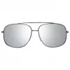 GUESS GF0207-08C Men's Sunglasses - Dark Grey Frame, Grey Lens, 60mm