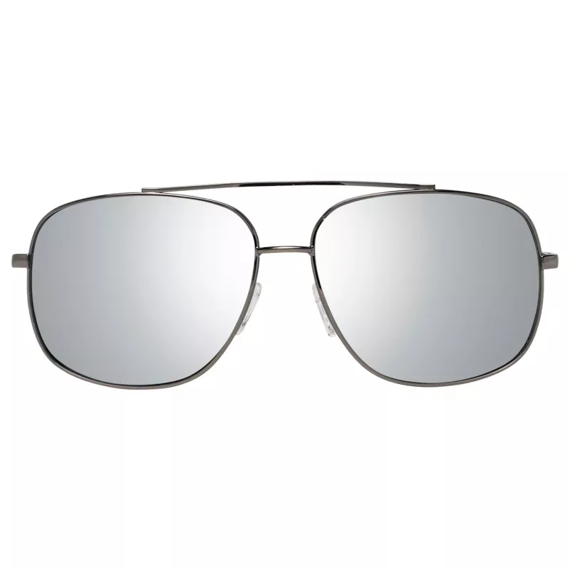 GUESS GF0207-08C Men's Sunglasses - Dark Grey Frame, Grey Lens, 60mm