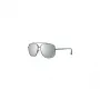GUESS GF0207-08C Men's Sunglasses - Dark Grey Frame, Grey Lens, 60mm