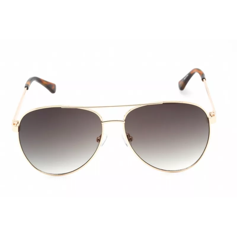 GUESS GF0251-32P Men's Square Havana Sunglasses with Brown Gradient Lenses