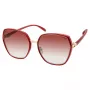 GUESS GF0407-5966F Women's Sunglasses - Havana Brown Acetate Frame, Brown Gradient Lens, 59mm