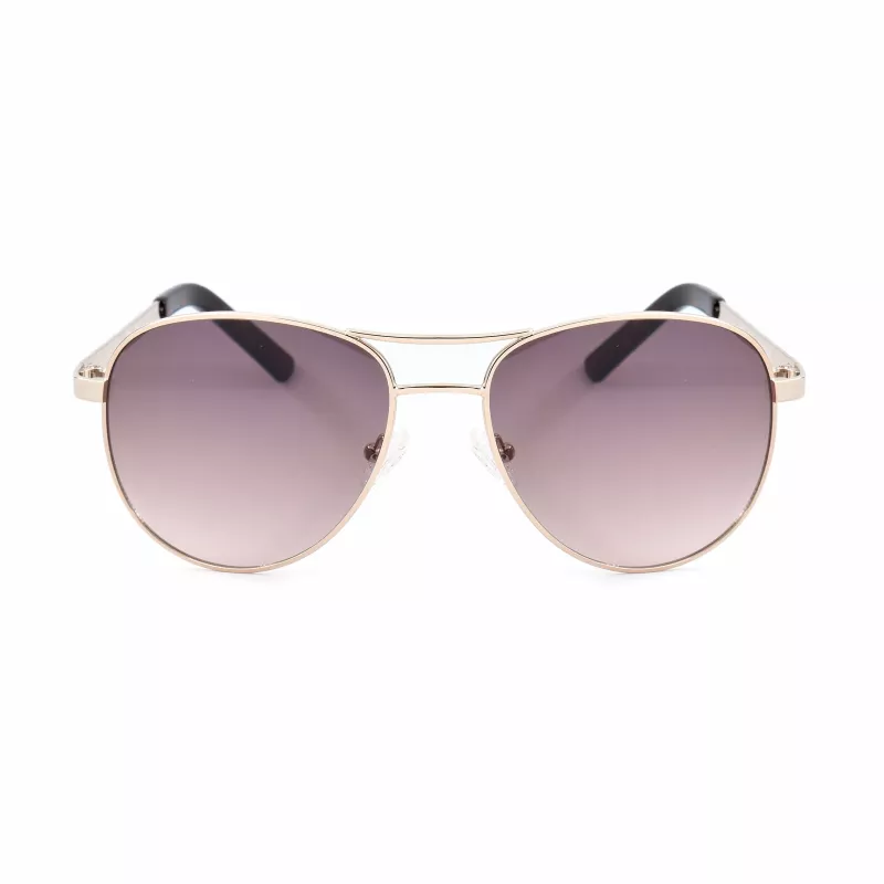 GUESS GF0408-6132F Women's Rectangular Sunglasses - Gradient Lens - 61/18/135 mm