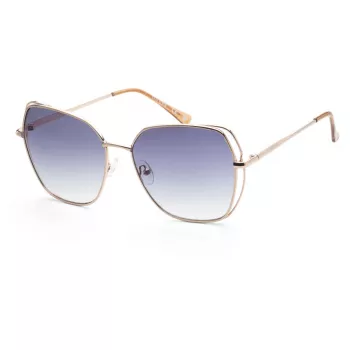 Guess GF0416-6028W Women's Butterfly Sunglasses Havana Brown Gradient 60mm