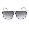 GUESS GF5025S-02B Men's Pilot Sunglasses - Black Frame, Smoke Grey Lens, 61mm