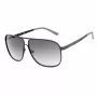 GUESS GF5025S-02B Men's Pilot Sunglasses - Black Frame, Smoke Grey Lens, 61mm