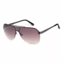 GUESS GF5053-0048F Men's Rectangular Sunglasses Havana Brown Gradient