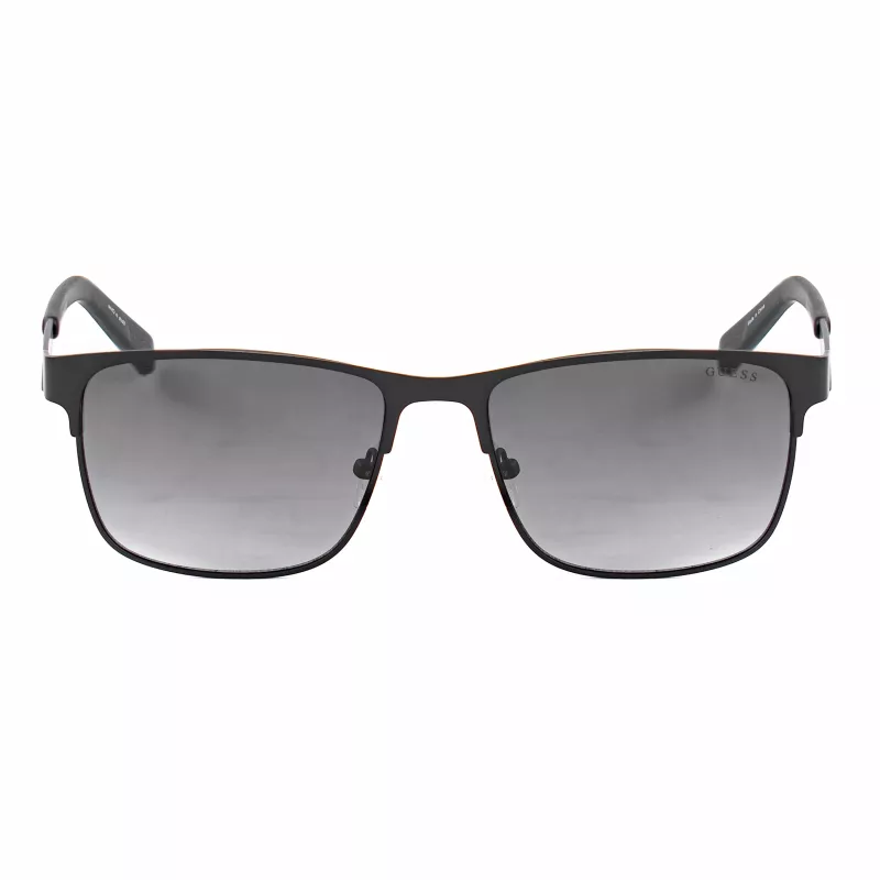 Guess GF5098-5602B Men's Square Sunglasses Black Smoke 56mm